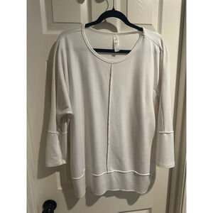 Women's SPANX White Sweatshirt L